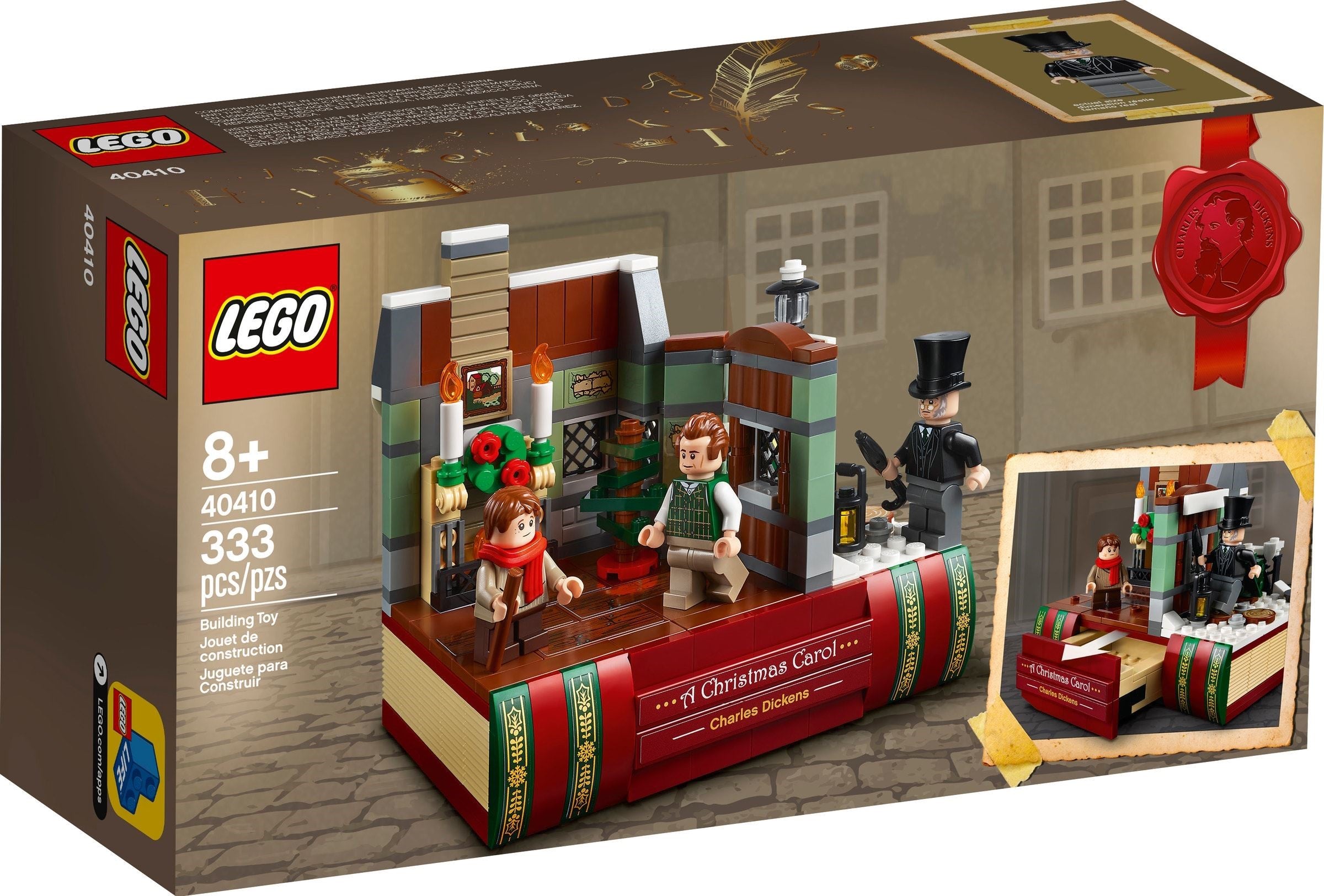 Lego Exclusive 40410 - Charles Dickens Tribute