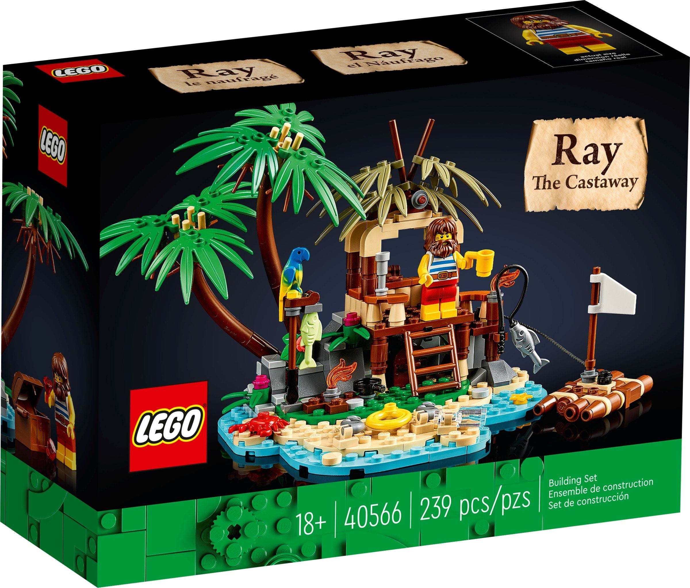 Lego Ideas 40566 - Ray the Castaway