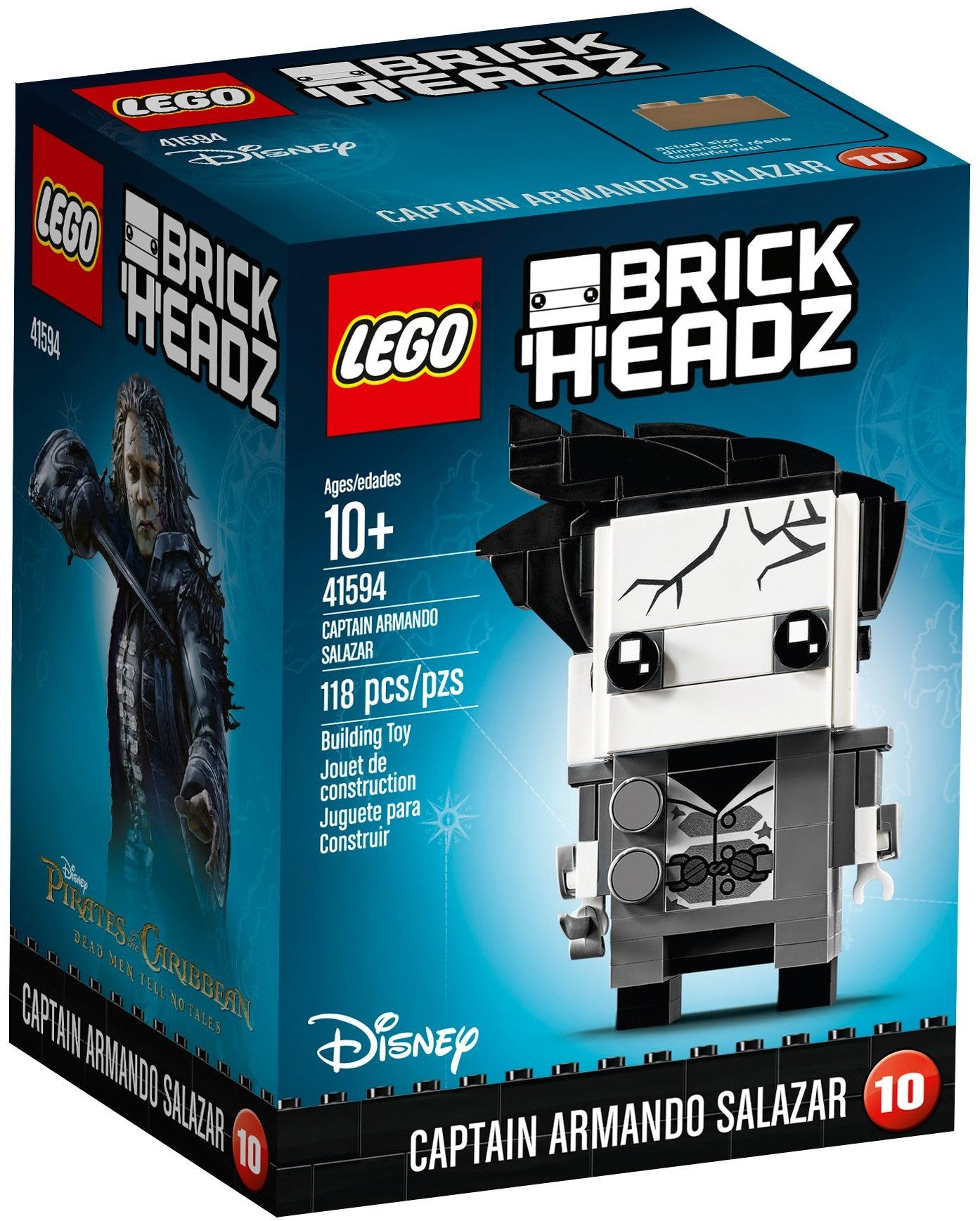 Lego Brickheadz 41594 - Captain Armando Salazar