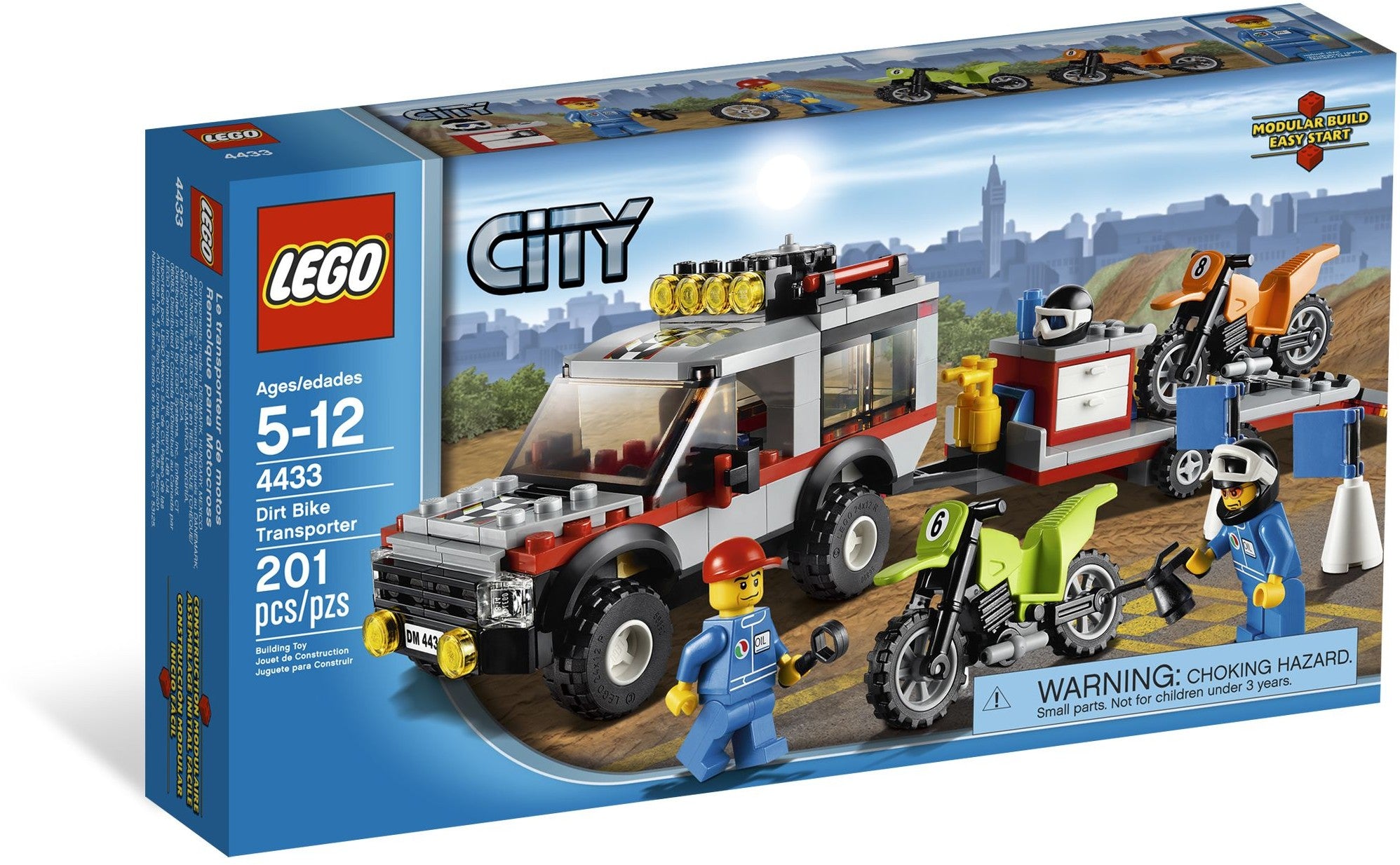 Lego City 4433 - Dirt Bike Transporter