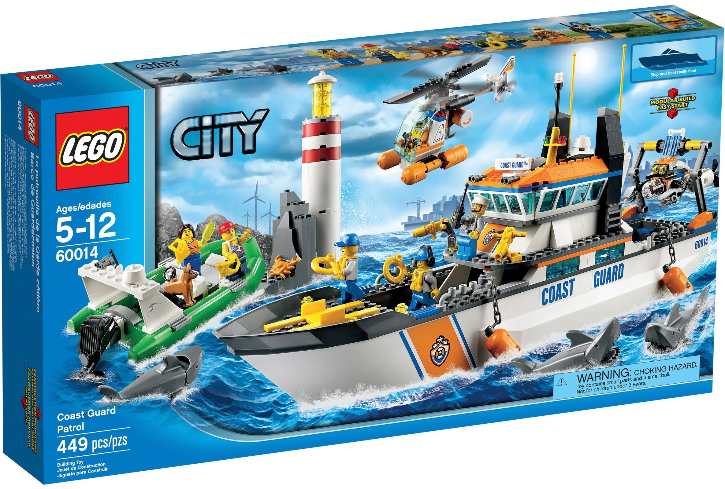Lego City 60014 - Coast Guard Patrol