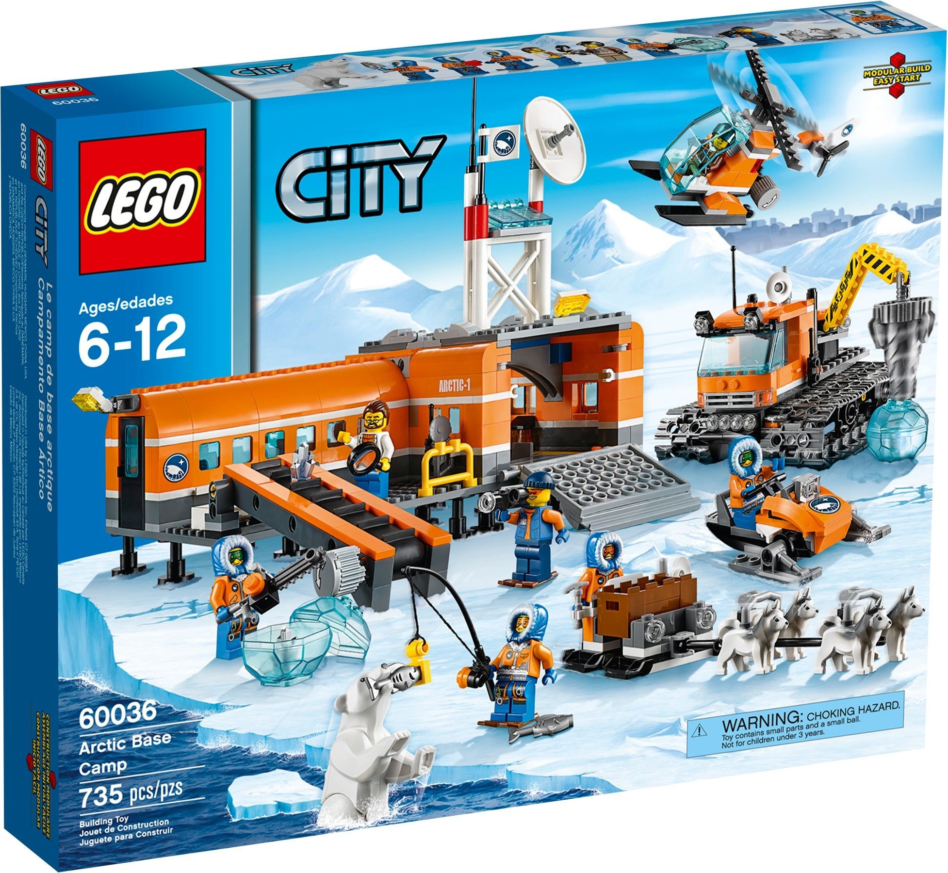 Lego City 60036 - Arctic Base Camp