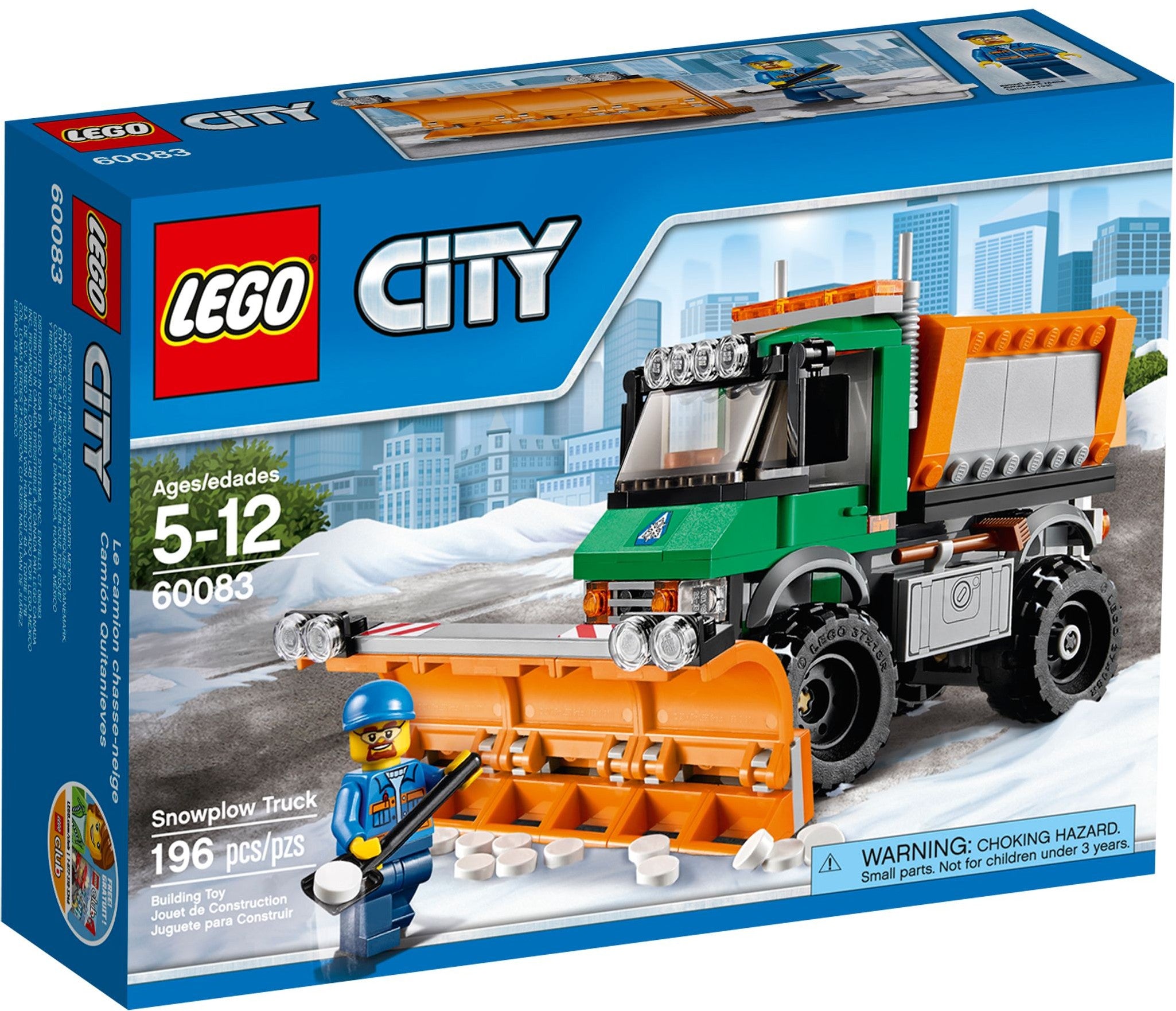 Lego City 60083 - Snowplough Truck