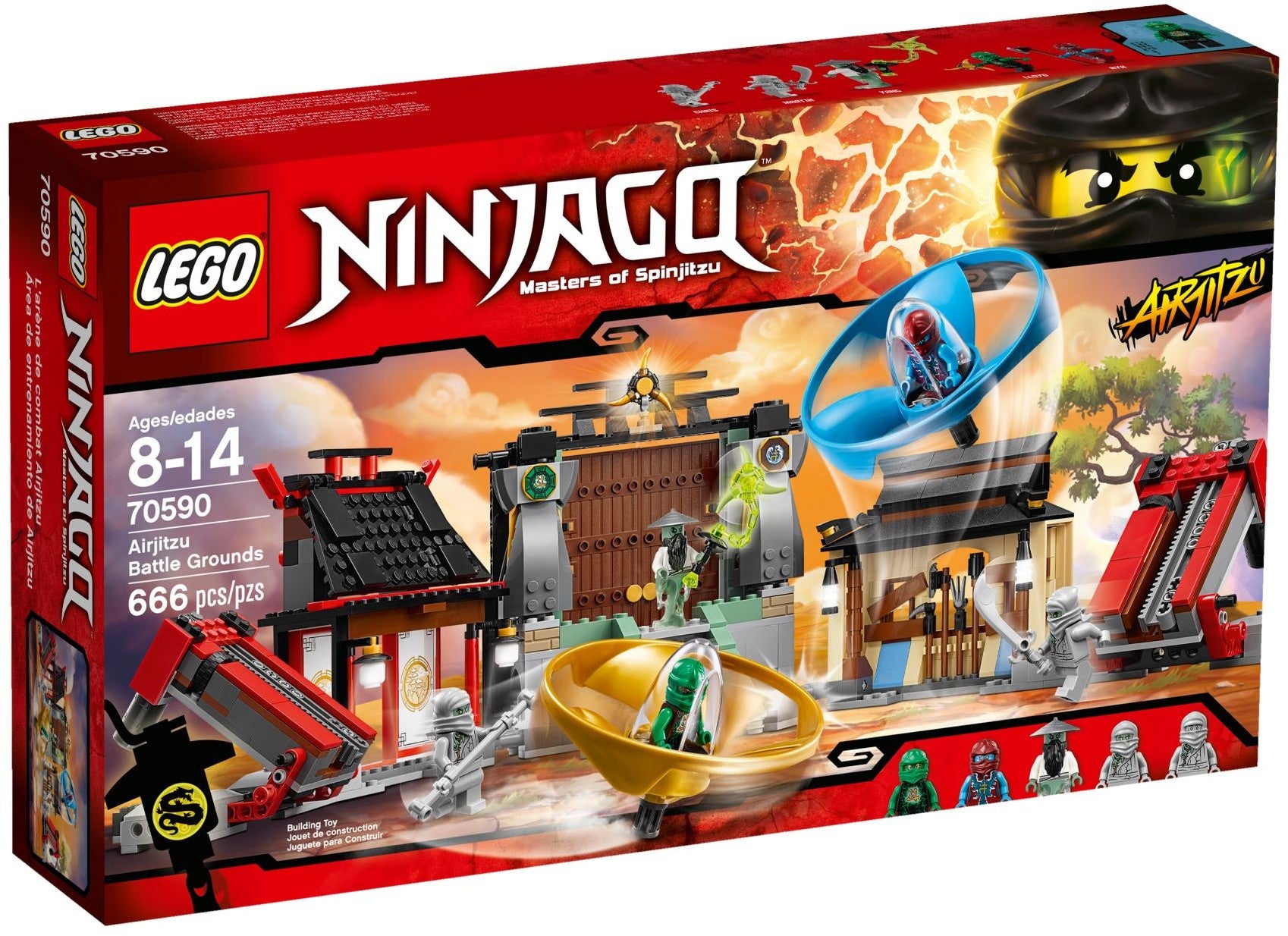 Lego Ninjago 70590 - Airjitzu Battle Grounds
