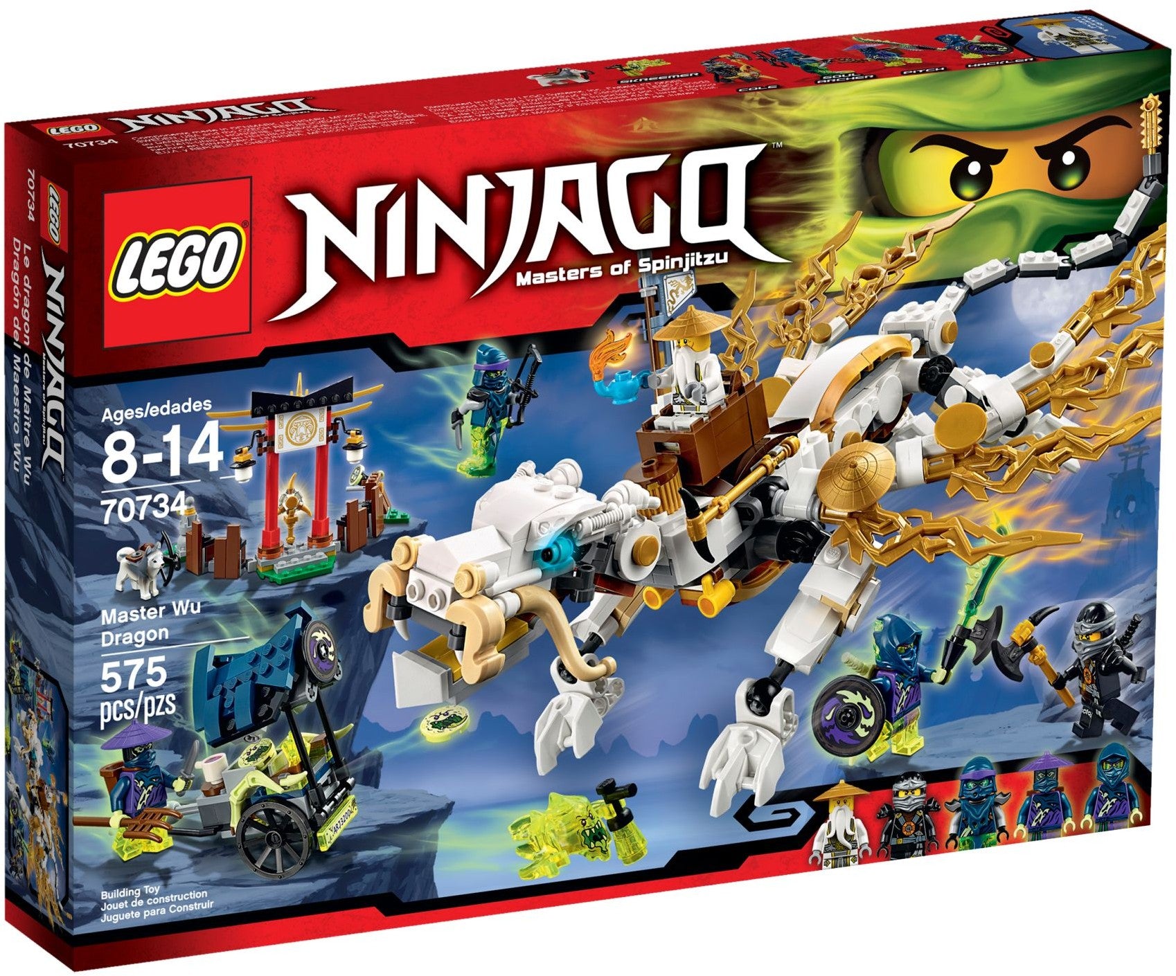 Lego Ninjago 70734 - Master Wu’s dragon