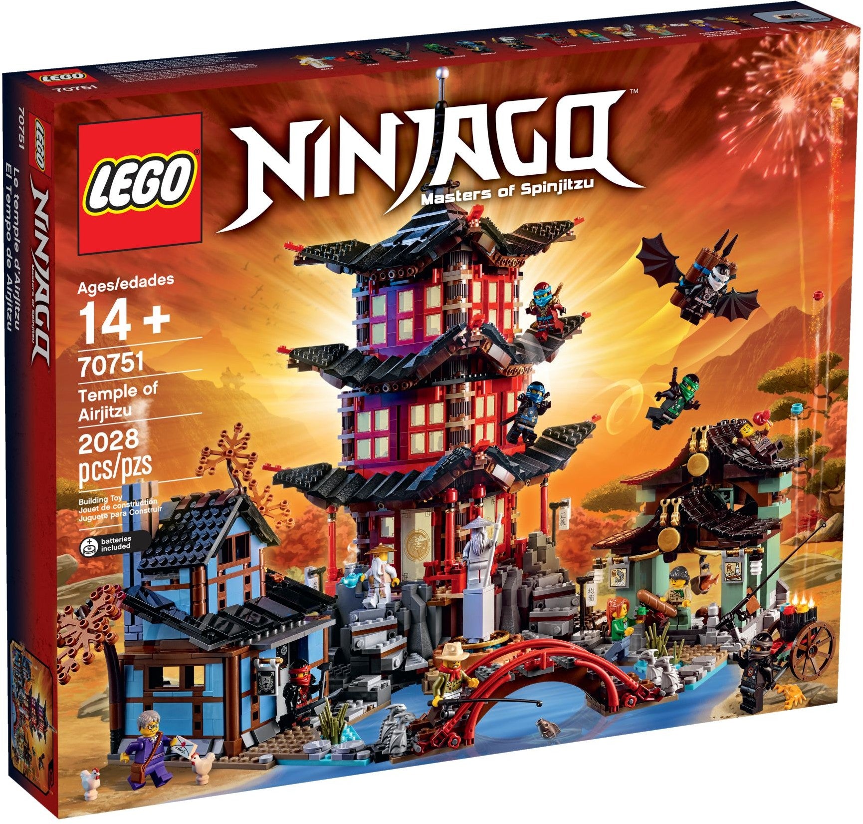 Lego Ninjago 70751 - Temple of Airjitzu