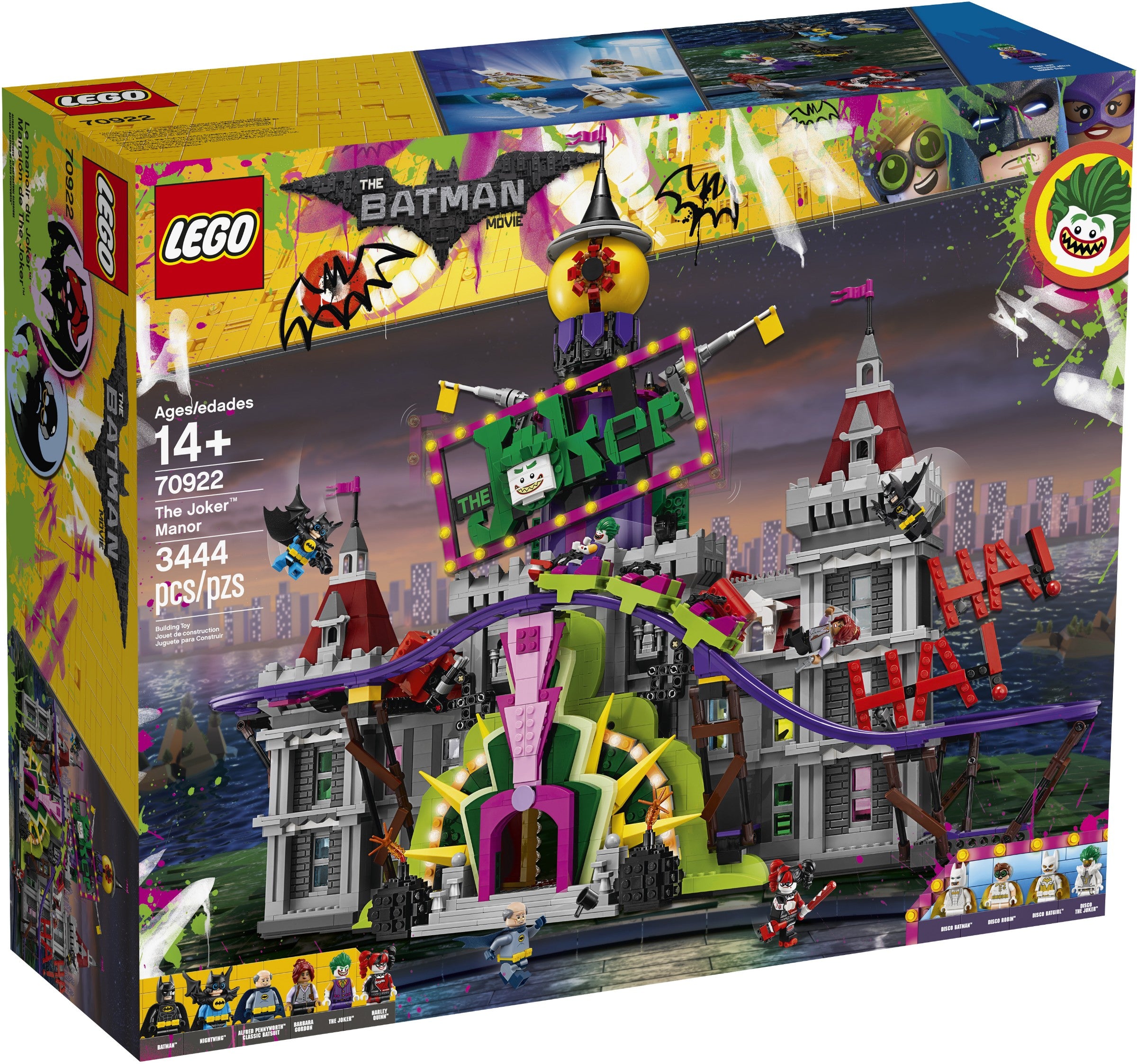Lego Batman Movie 70922 - The Joker Manor