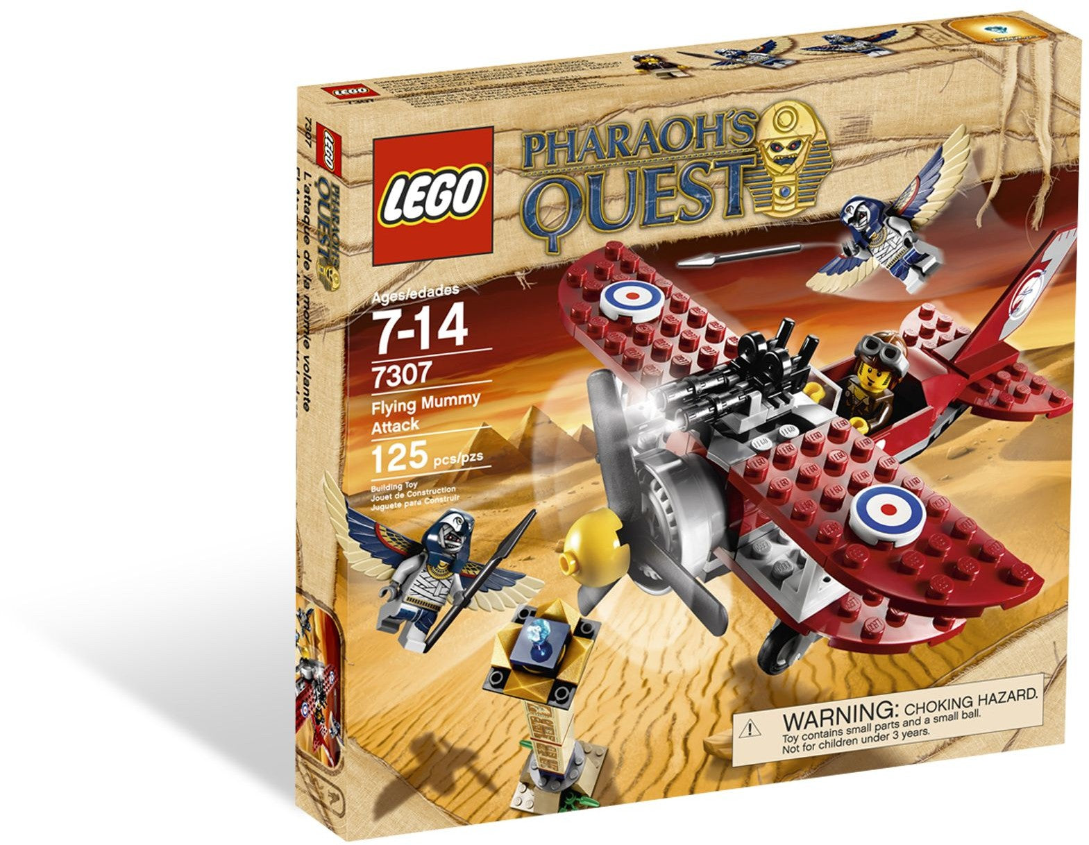 Lego Pharaoh's Quest 7307 - Flying Mummy Attack