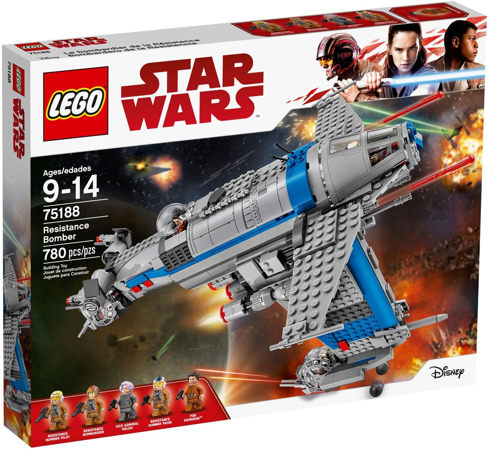 Lego Star Wars 75188 - Resistance Bomber