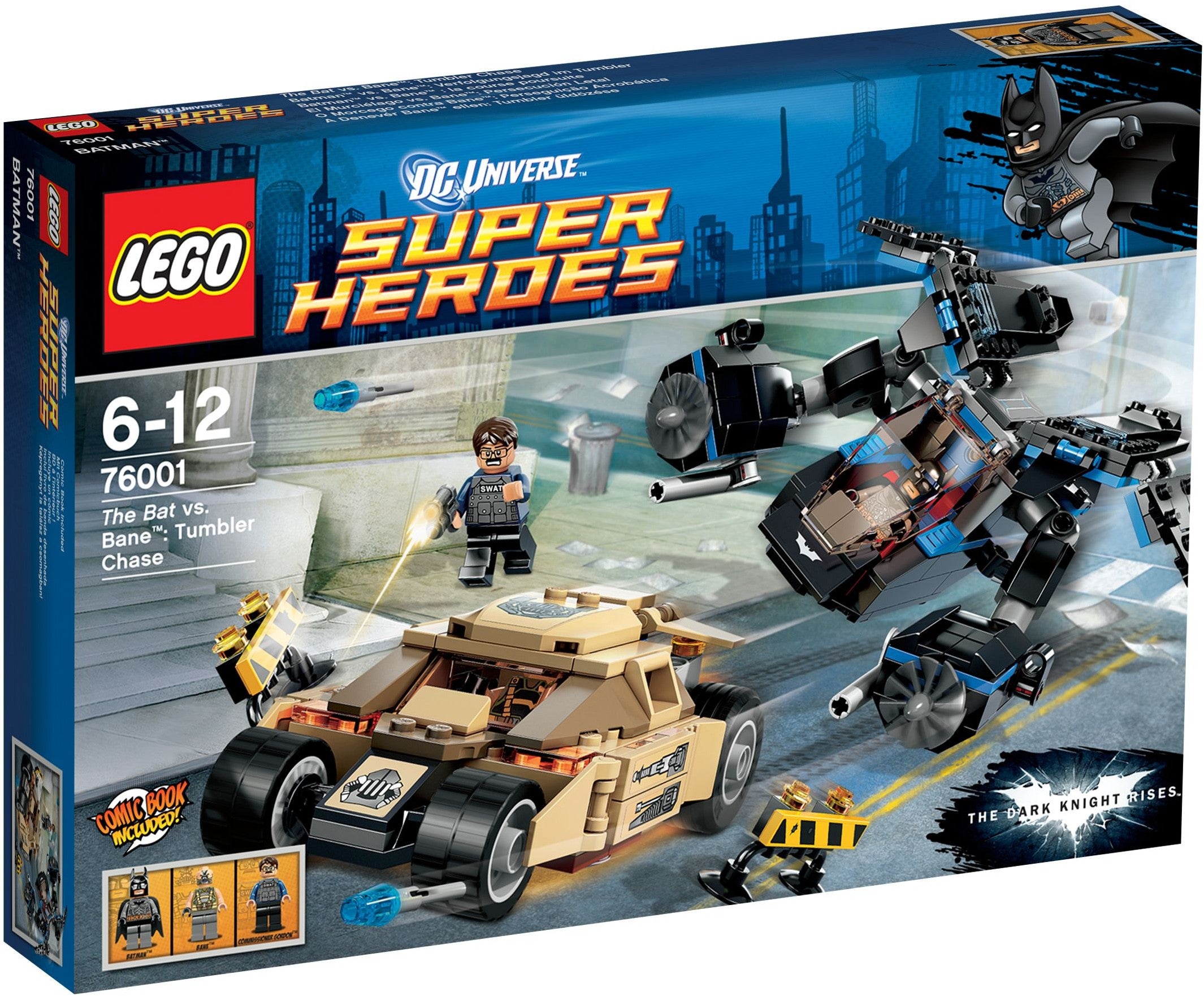 Lego Super Heroes 76001 - The Bat vs. Bane: Tumbler Chase