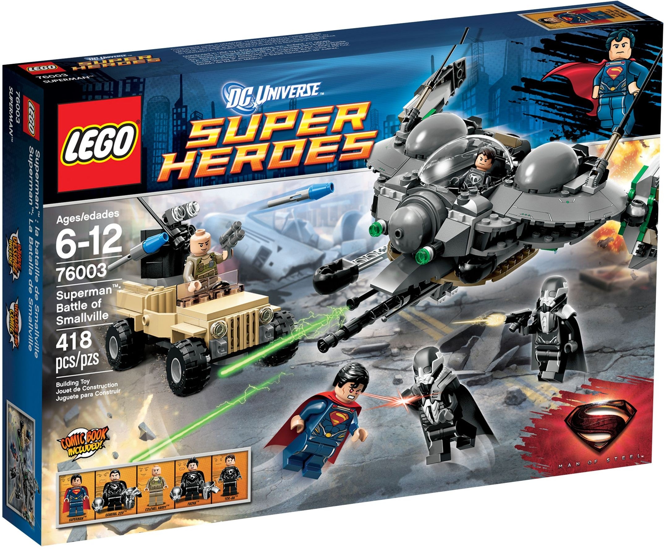 Lego Super Heroes 76003 - Superman: Battle of Smallville