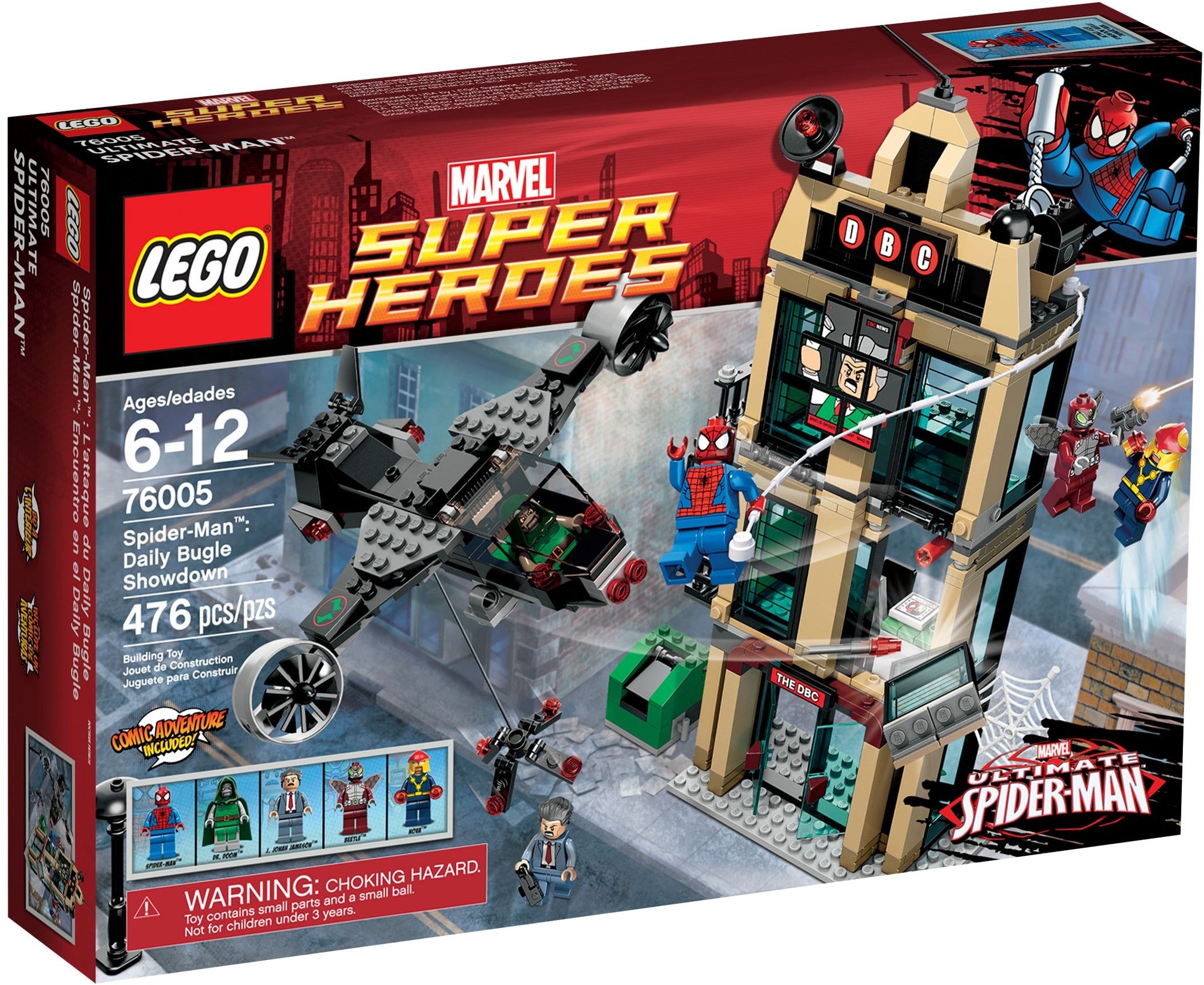 Lego Super Heroes 76005 - Spider-Man Daily Bugle Showdown