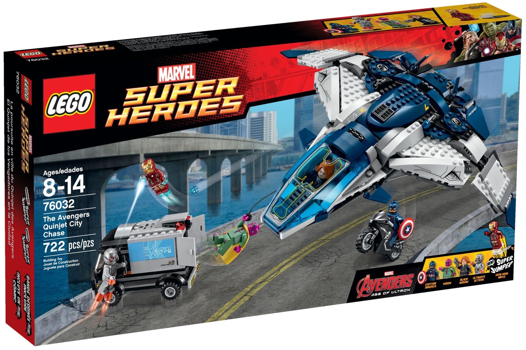Lego Super Heroes 76032 - Avengers Quinjet City Chase