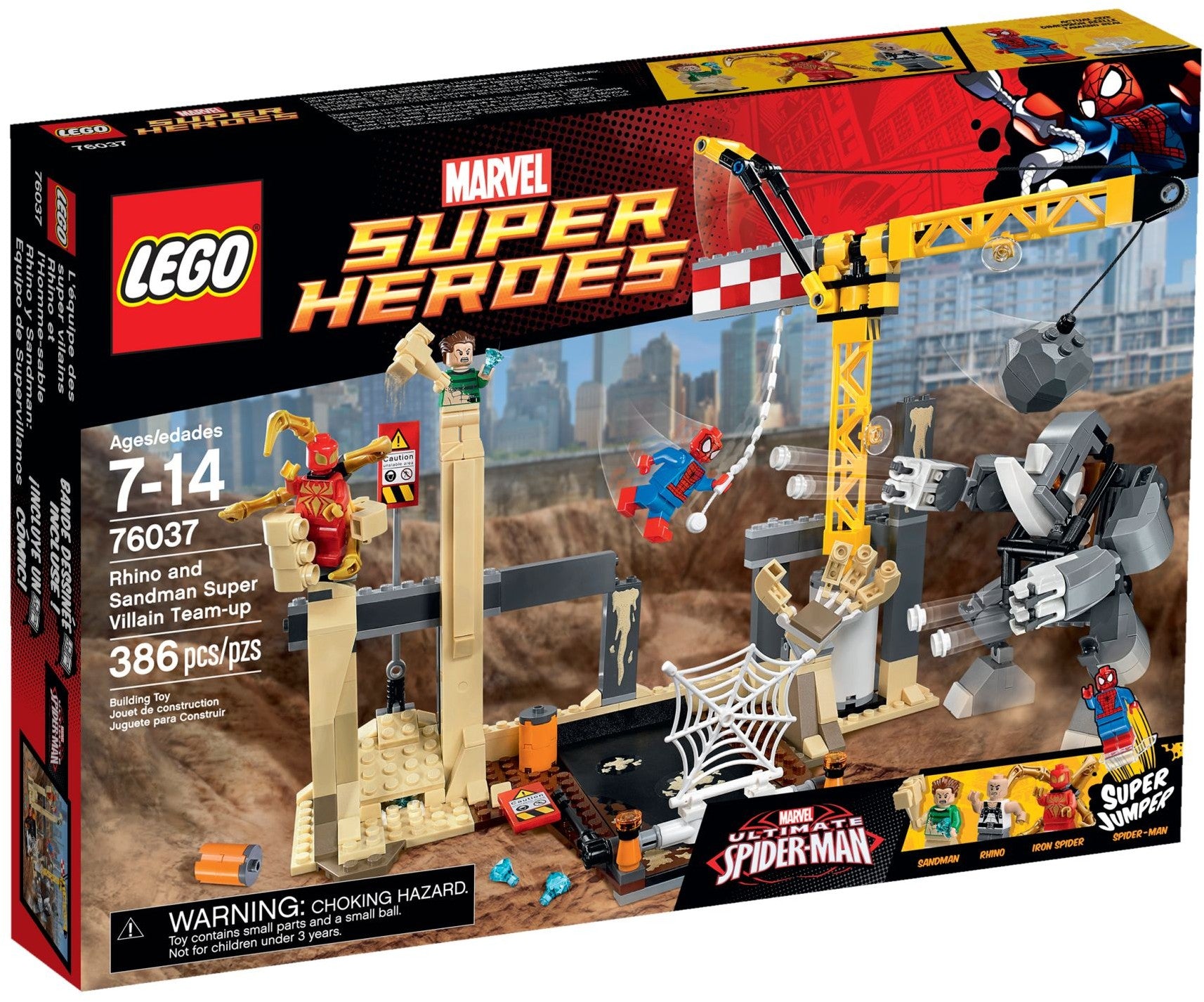 Lego Super Heroes 76037 - Rhino and Sandman Super Villain
