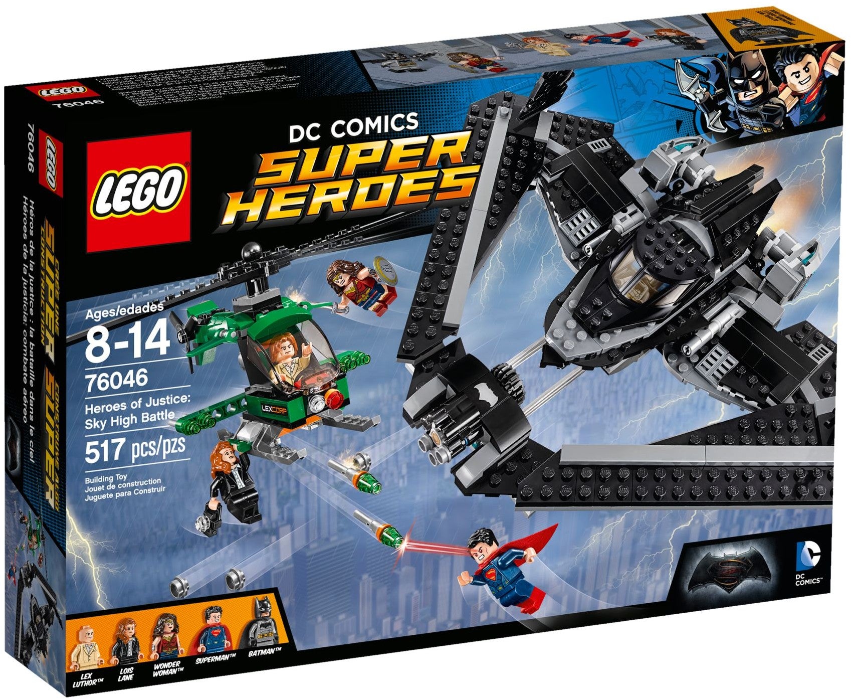 Lego Super Heroes 76046 - Heroes of Justice:Sky High Battle