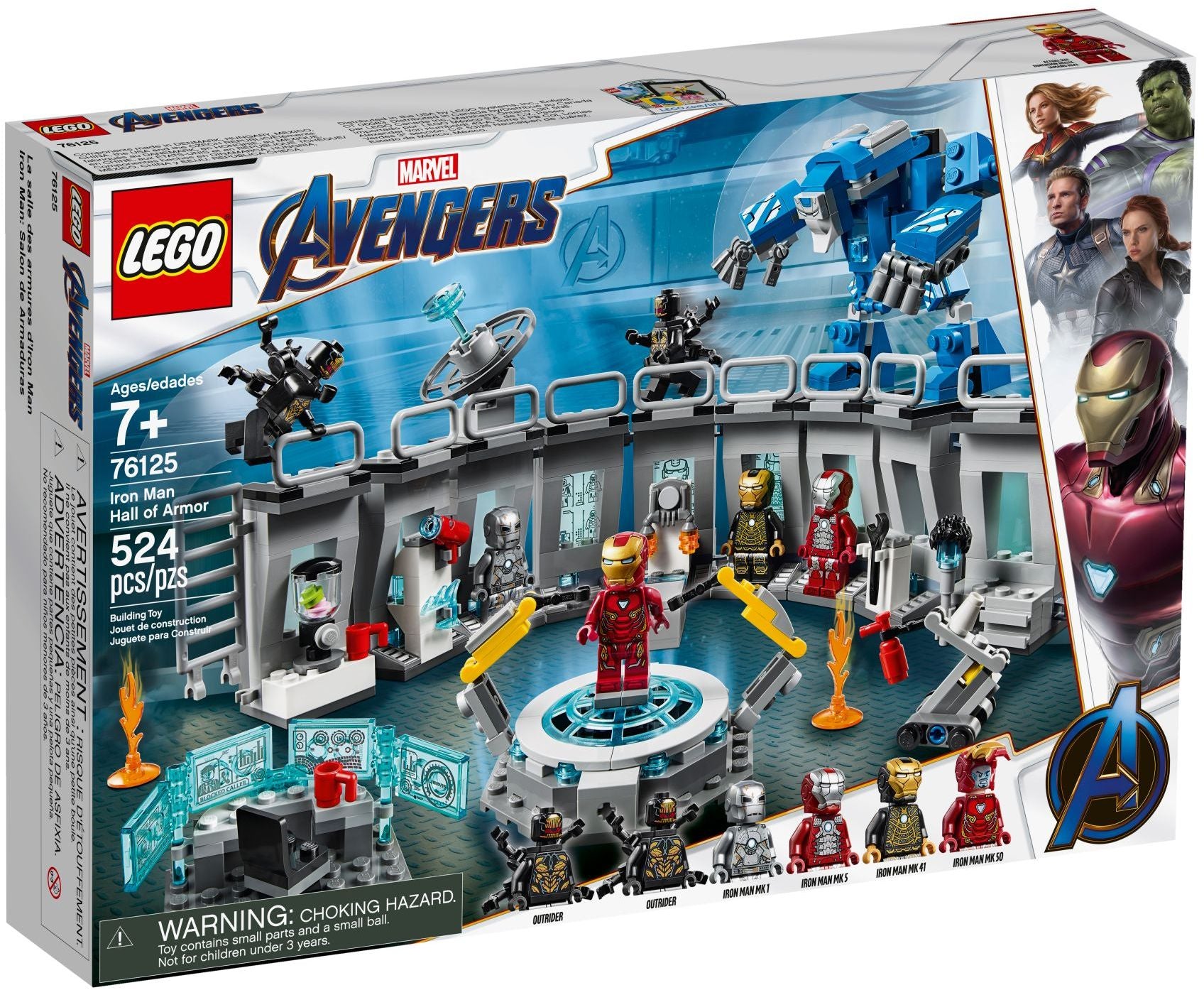 Lego Super Heroes 76125 - Iron Man Hall of Armour