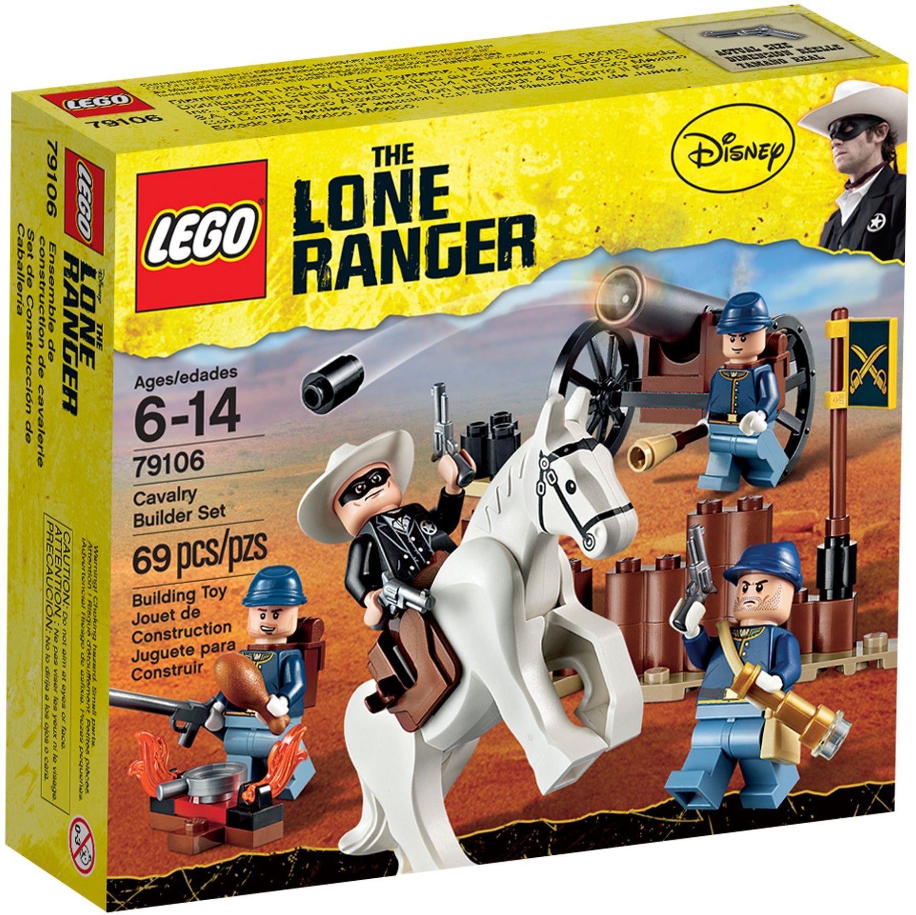 Lego Lone Ranger 79106 - Cavalry Builder Set