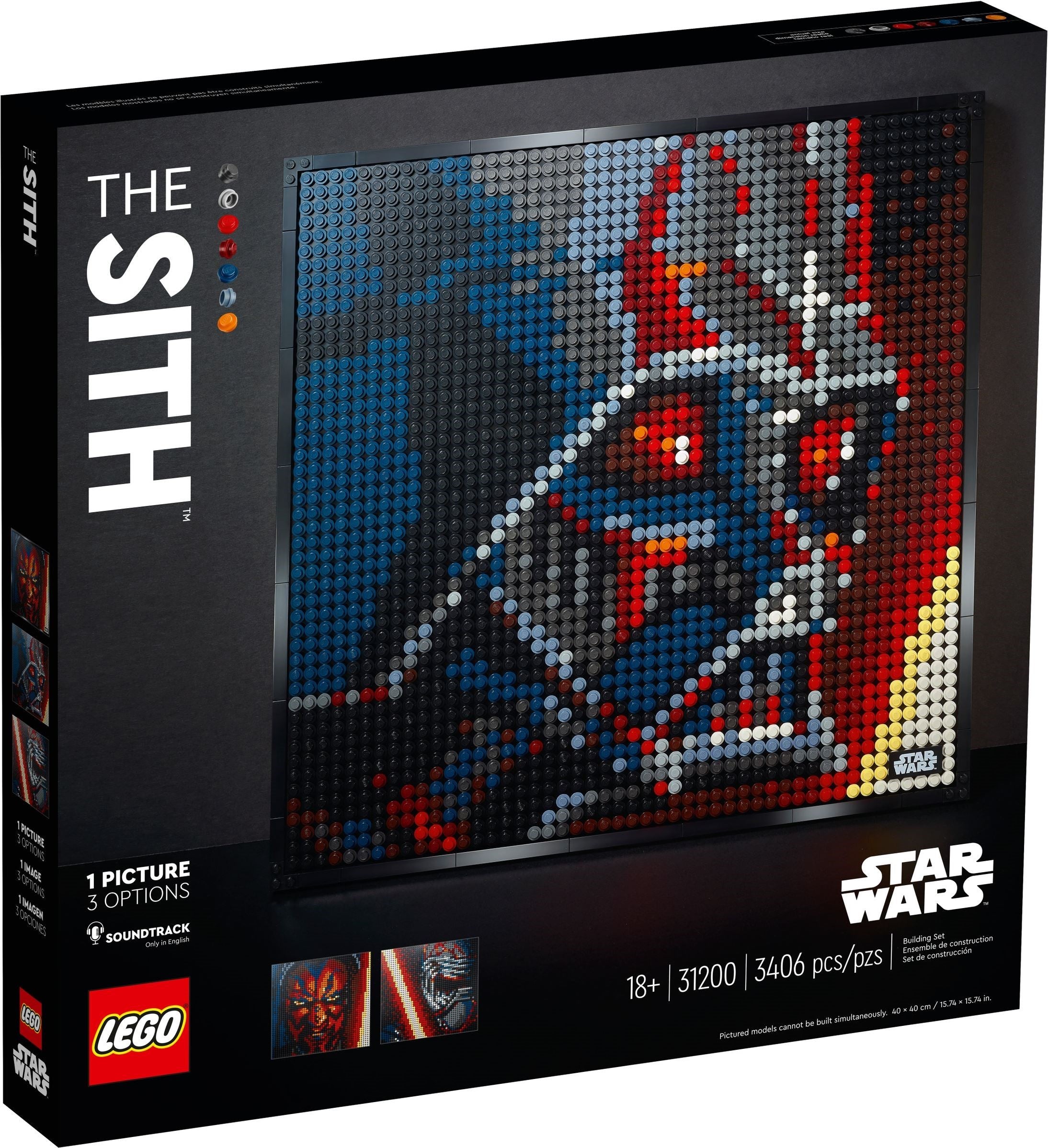 Lego Art 31200 - Star Wars The Sith