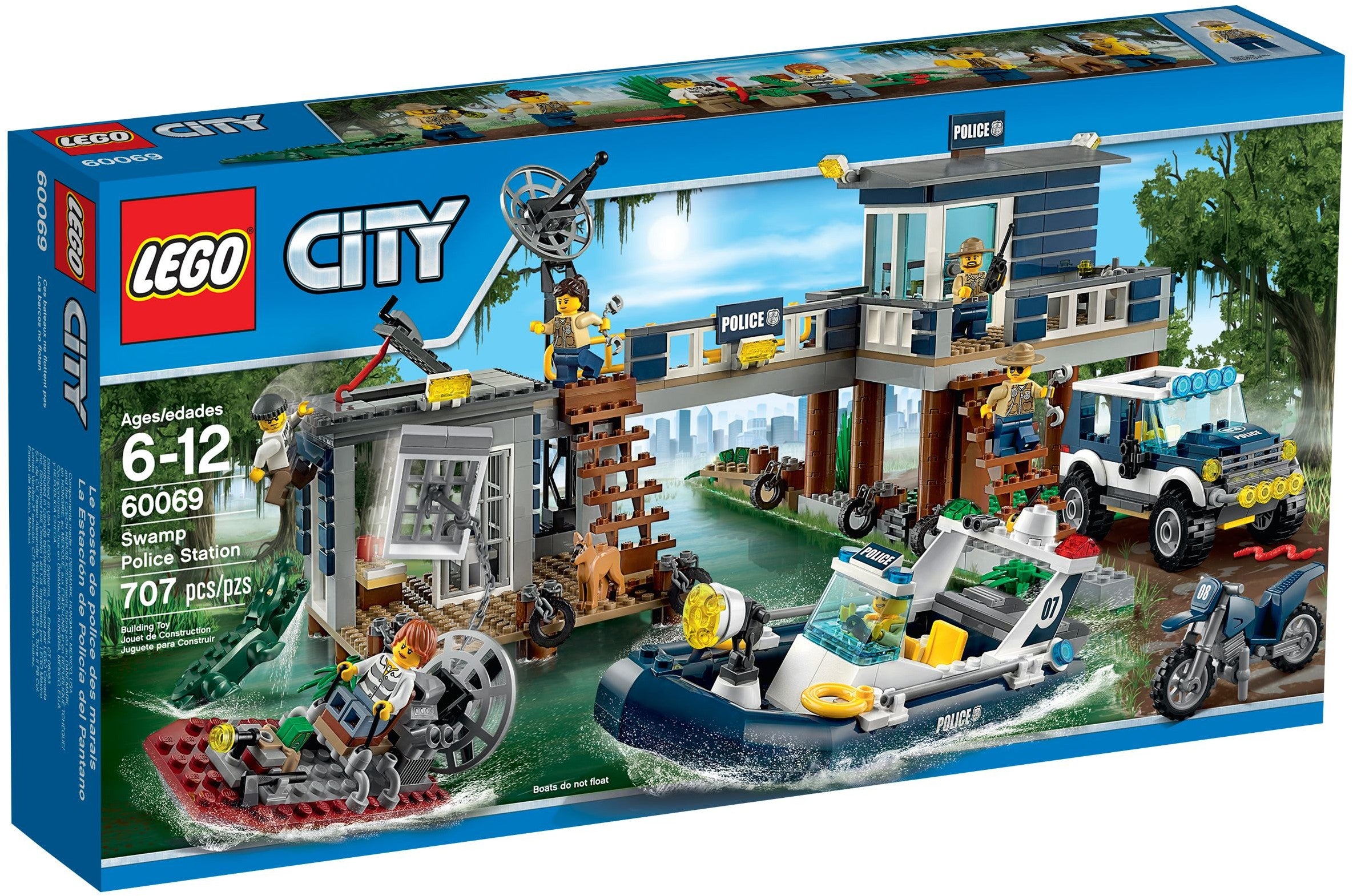 Lego City 60069 - Swamp Police Station