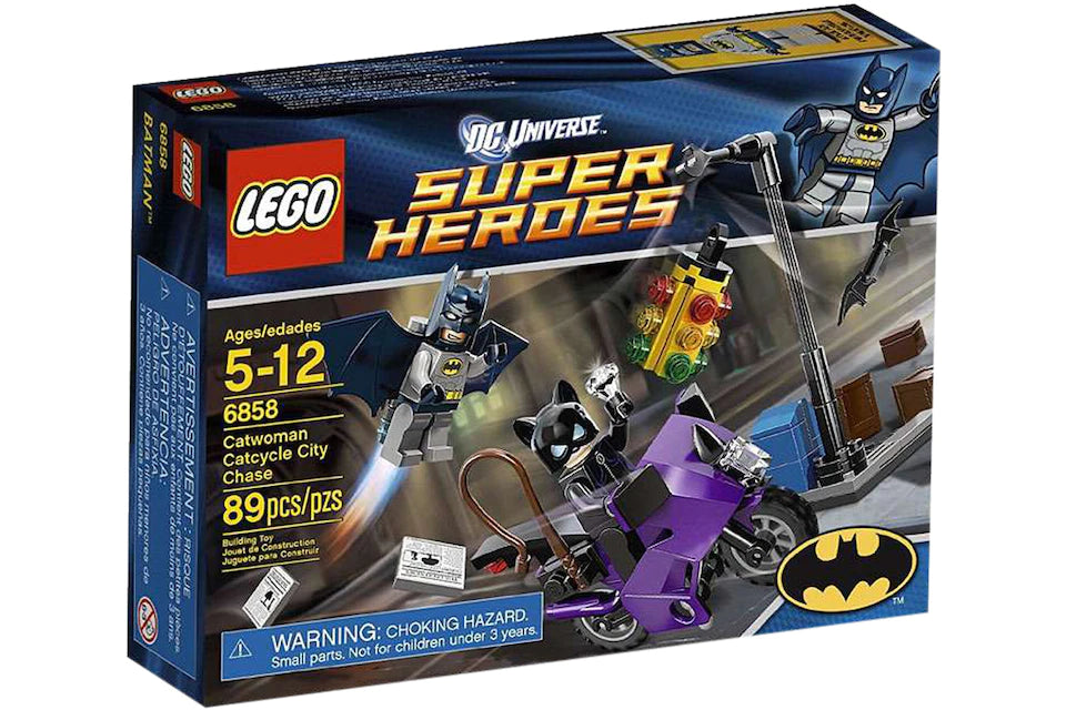 Lego Super Heroes - 6858 Catwoman Catcycle City Chase
