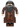 Rubeus Hagrid - Dark Brown Topcoat with Buttons (Light Nougat Version with Movable Hands)