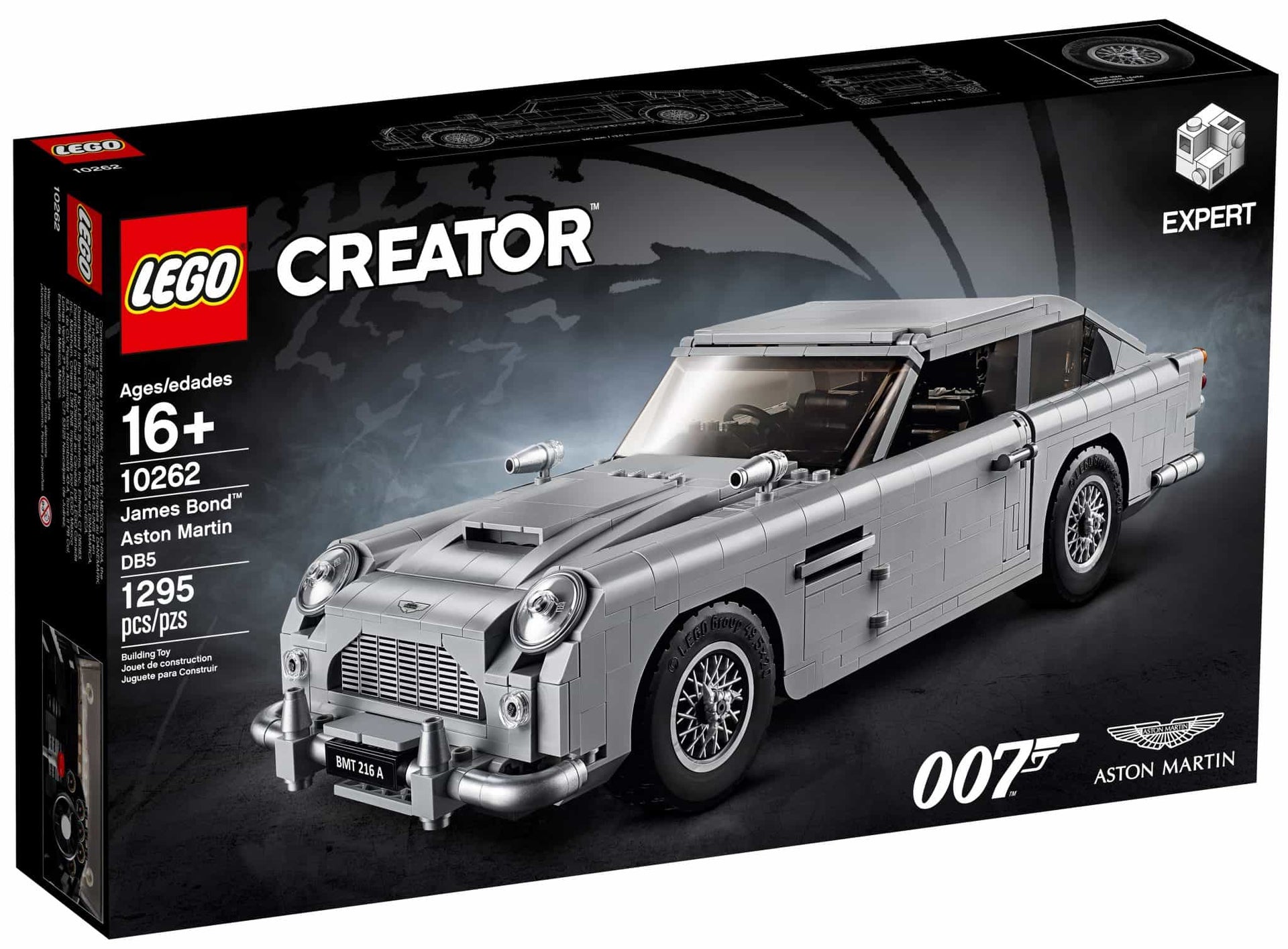 Lego Creator Expert 10262 James Bond Aston Martin DB5 – Brikkehuset