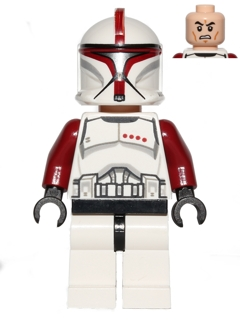 Clone Trooper Captain (Phase 1) - Scowl