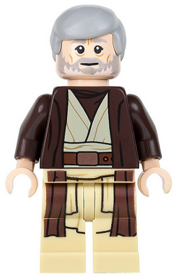 Obi-Wan Kenobi (Dark Brown Hooded Coat)