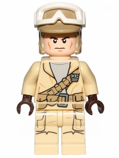 Rebel Trooper, Goggles, Dark Tan Helmet